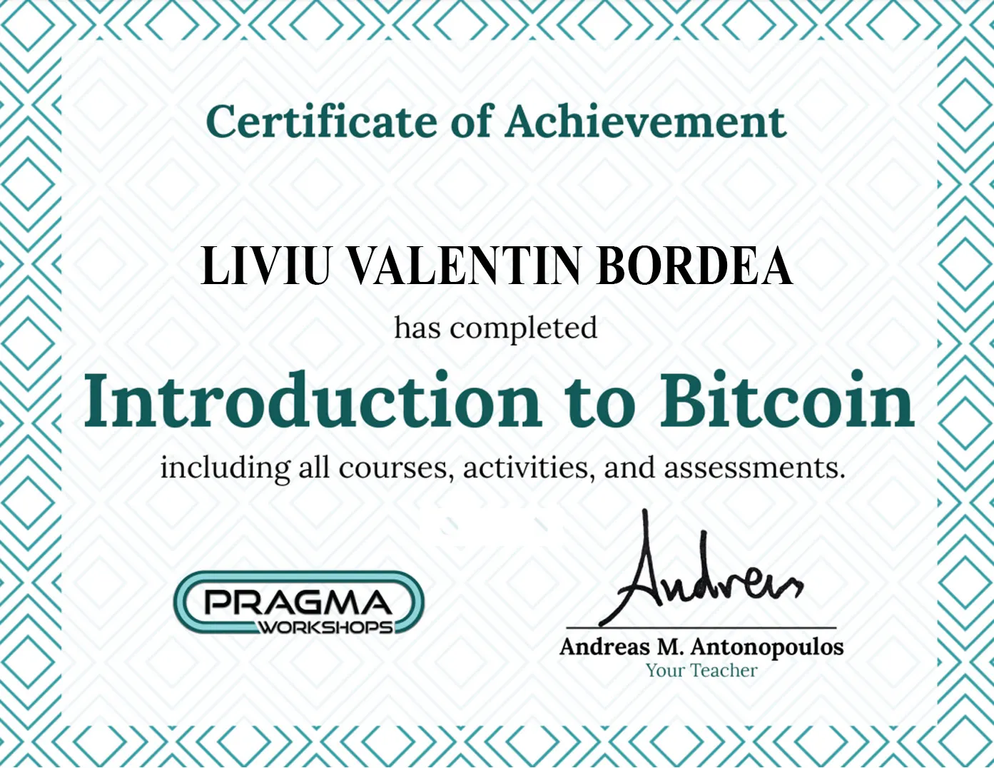 Bitcoin & Open Blockchains Workshop